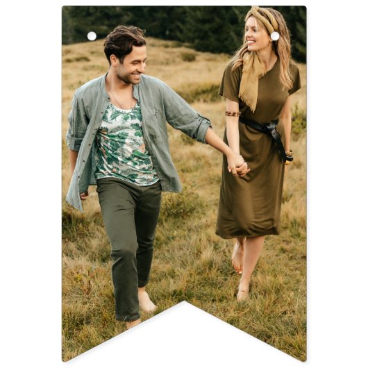 Elegant Custom Photo Bunting Flags Vlaggetjes