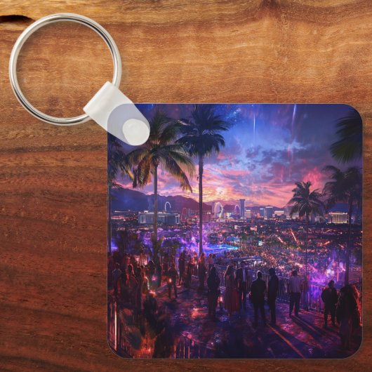 Elegant Custom Photo sleutelhanger Voeg je eigen f (Voorkant)