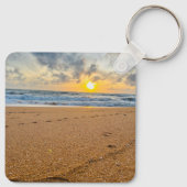 Elegant Custom Photo sleutelhanger Voeg je eigen f (Achterkant)