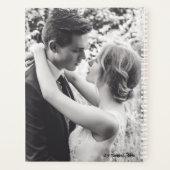 Elegant Custom Photo Wedding Planner (Achterkant)