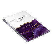 Elegant Custom Script Employee Notitieboek (Rechterzijde)
