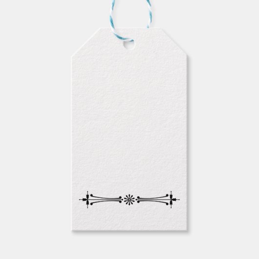 Elegant Custom Sieraden Display Hang Labels voor D Cadeaulabel (Voorkant)