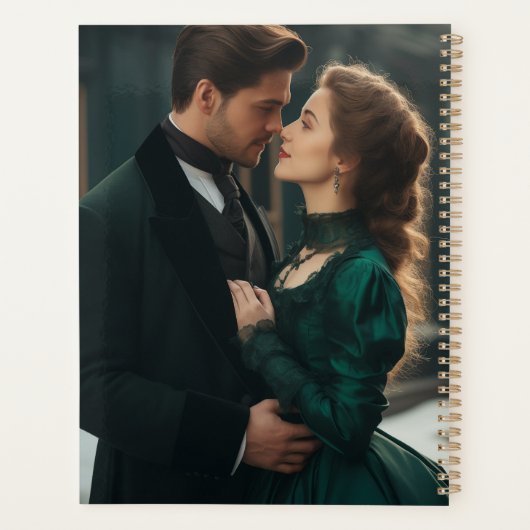 Elegant Custom Six-Photo Planner for Daily Organiz (Achterkant)