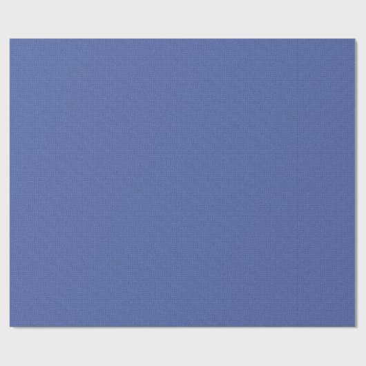 Elegant Custom Sjabloon Structured Look Blue Cadeaupapier (Vlak)