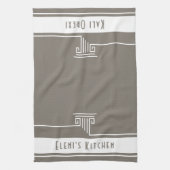 Elegant Custom Theedoek (Verticaal)