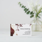 Elegant Custom Visitekaartje (Staand voorkant)