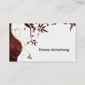 Elegant Custom Visitekaartje (Achterkant)