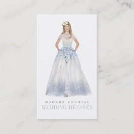 Elegant Custom Wedding Dress Designer Boutique Visitekaartje