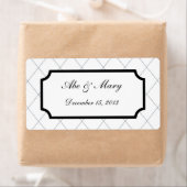 Elegant Custom Wedding Favor Gift Label Labels (Insitu)