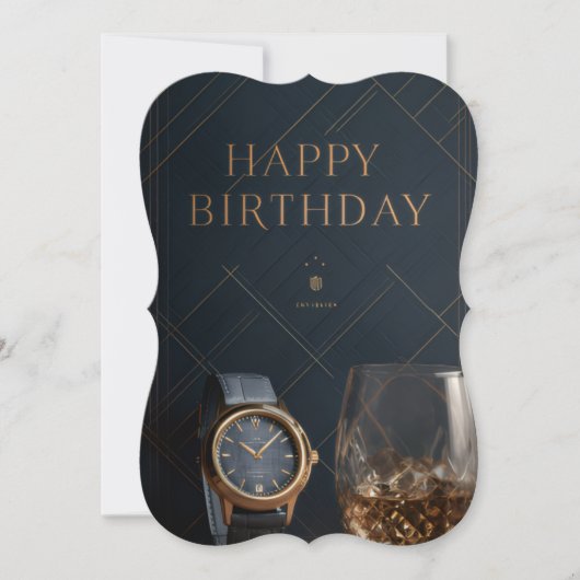 Elegant & Customizable Digital Birthday Invitation (Devant)