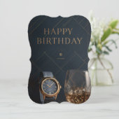 Elegant & Customizable Digital Birthday Invitation (Debout devant)