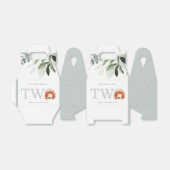 Elegant Cute Lion Foliage Tweede verjaardag Bedankdoosjes (Uitgevouwen)