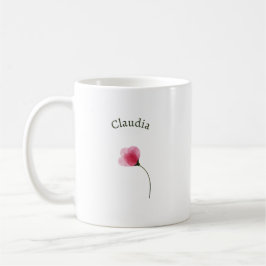 Elegant Cute Sophisticated Rustic Romantic Floral  Koffiemok