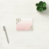 Elegant Cute Stylish Girly, Chamomole Flowers Post-it® Notes (Kantoor)