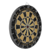 Elegant D Dartbord (Voorkant Links)