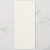 Elegant Daisy Mariage Flat Programme (Dos)