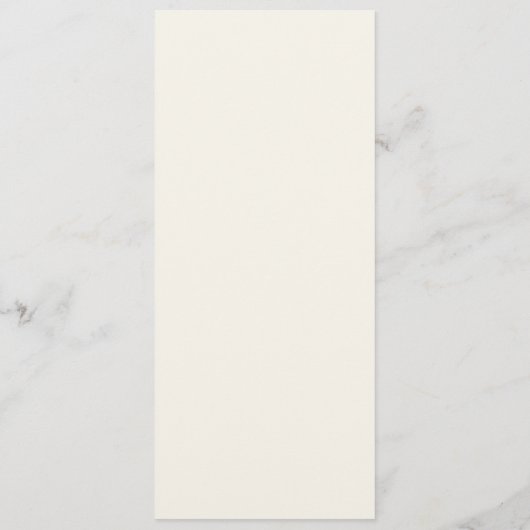 Elegant Daisy Wedding Flat Program Programma (Achterkant)
