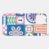 Elegant Damask Floral Seamless Pattern. De Case-Mate iPhone Case (Achterkant (horizontaal))