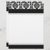Elegant damask letterhead (Voorkant / Achterkant)