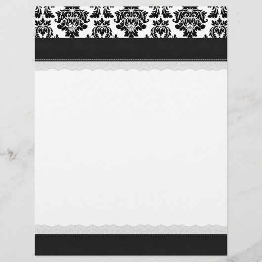 Elegant damask letterhead (Achterkant)