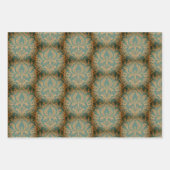 Elegant Damask Moederdag Inpakpapier Vel (Voorkant 3)