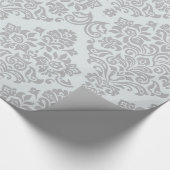 Elegant Damask Pattern Cadeaupapier (Hoek)