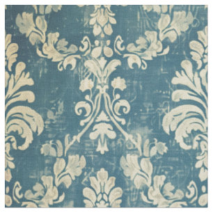 Elegant Damask Verdrietig Patroon Stof
