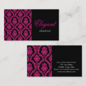 Elegant Damask Visitekaartje (Voorkant / Achterkant)