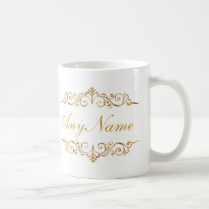 Elegant Dames Monogram koffie Koffiemok