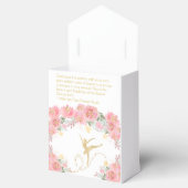Elegant Dancer | Ballet Floral Custom Dank u Bedankdoosjes (Geopend)