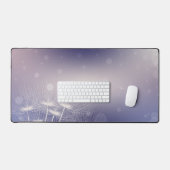 Elegant Dandelion Desk Mat (Keyboard & Muis)