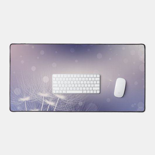 Elégant Dandelion Desk Mat (Clavier et souris)