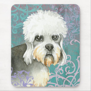 Elegant Dandie Dinmont Terrier Muismat