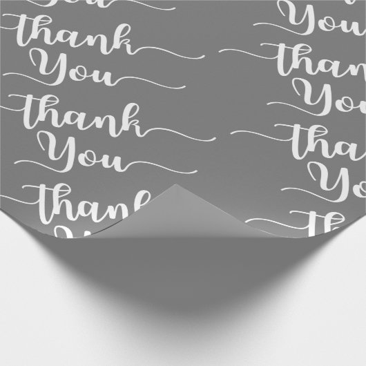 Elegant dank u het Patroon van het Verpakkende Cadeaupapier (Hoek)