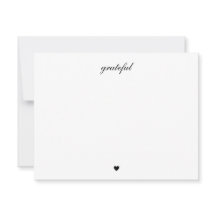 Elegant Dankbaar Hart Eenvoudig Script Oud Geld
