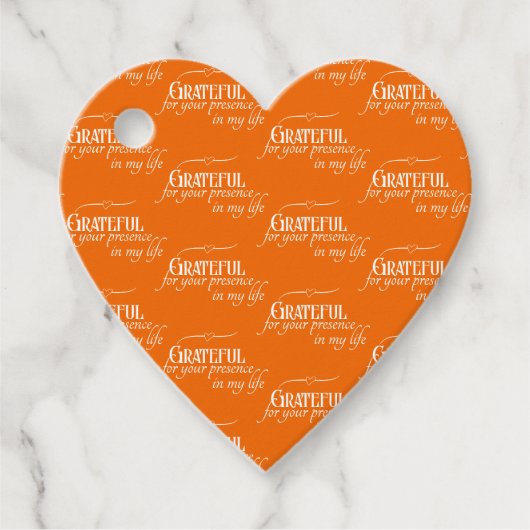 Elegant Dankbare Thanksgiving Herfst Sinaasappel Bedankjes Labels (Voorkant)