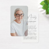 Élégant Dans La Mémoire Amoureuse Photo Prière fun (Bureau)