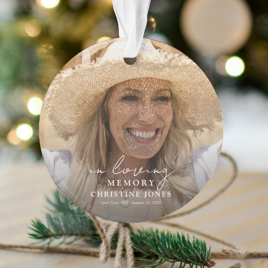 Élégant dans l'amour mémoire hommage photo