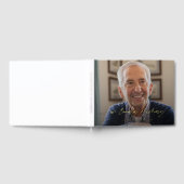 Élégant Dans L'Amour Script Photo Funéraire (Complet)