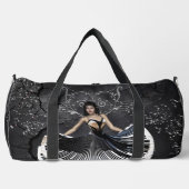 Elegant dansende vrouw plunjezak (Voorkant)