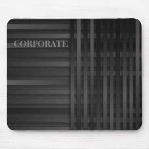 Elegant Dark Grey Corporate Business Muismat