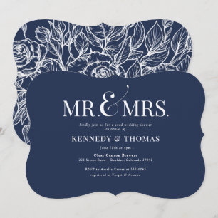 Elegant de heer en Mrs Coed Bridal of Wedding Show Kaart