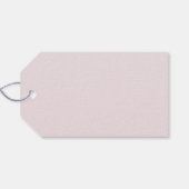 Elegant De Perfecte Mix Roze Strik Bruidsborrel Cadeaulabel (Achterkant Horizontaal)