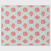 Élégant décor de vacances motif emballage cadeau (Plat)