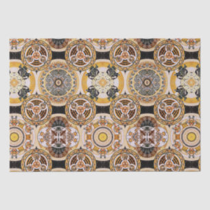 Elegant decoratief kunstgremium euveau Gold Brown  Tissuepapier