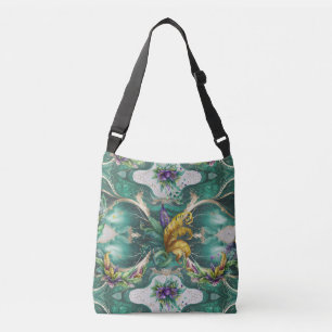 Elegant Decorative Mardi Gras Crossbody Tas