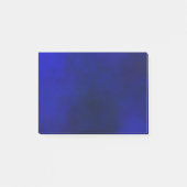 Elegant Deep Blue Gradient Plasma Post-it® Notes (Voorkant)