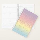 Elégant dégradé de points de parties scintillant e (Devant avec enveloppe)