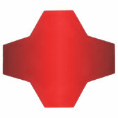 Élégant dégradé rouge (Plat)