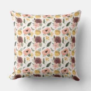 Elégant design de fleurs Lève oreiller